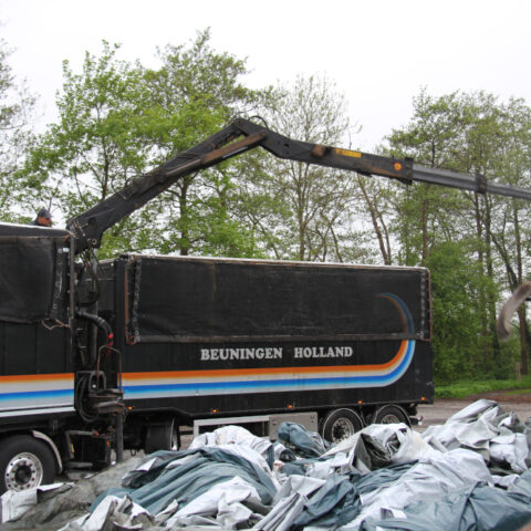 RWG Wesermarsch_Folienentsorgung_LKW Seite